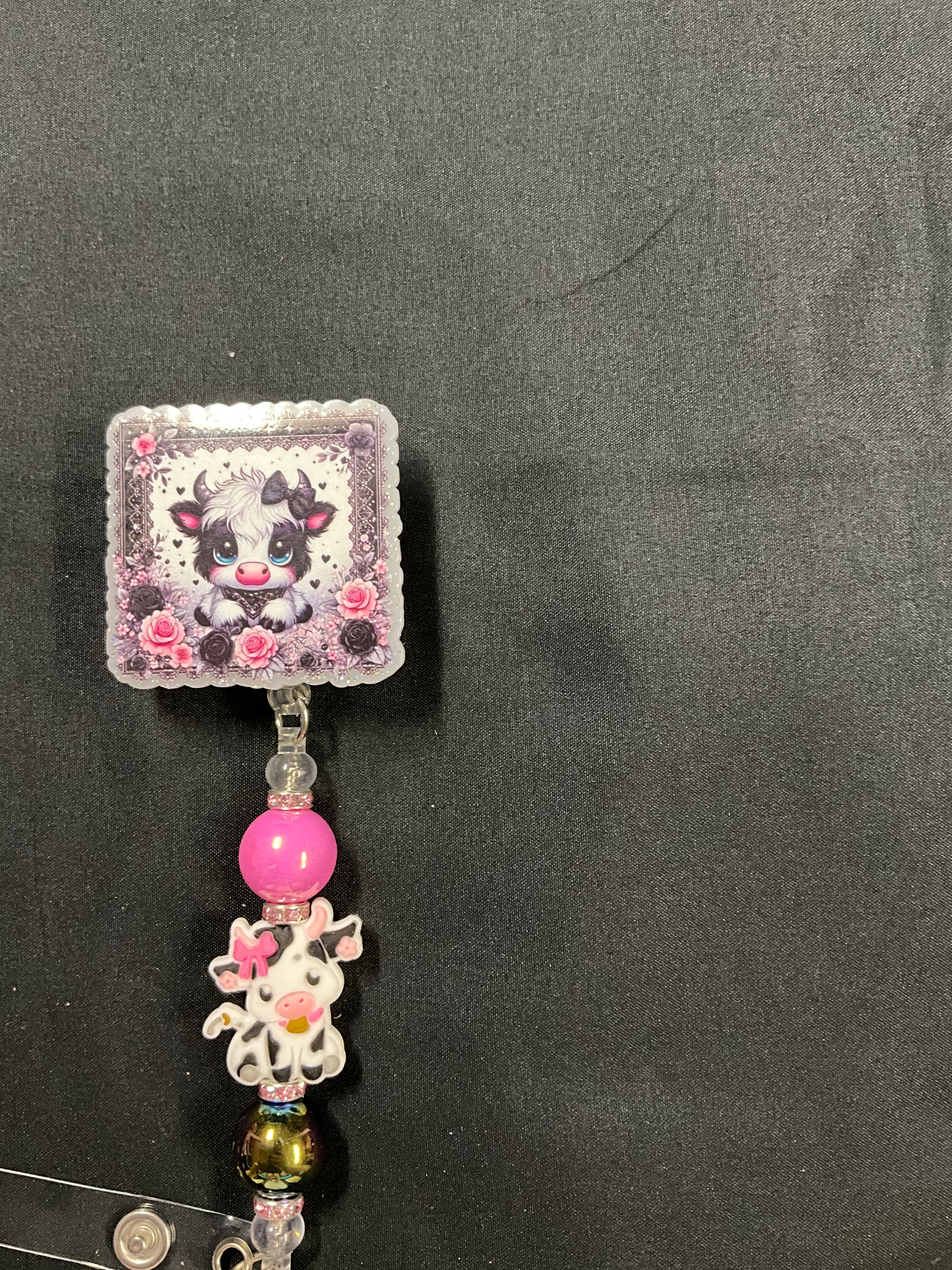 Beaded Badge Reels