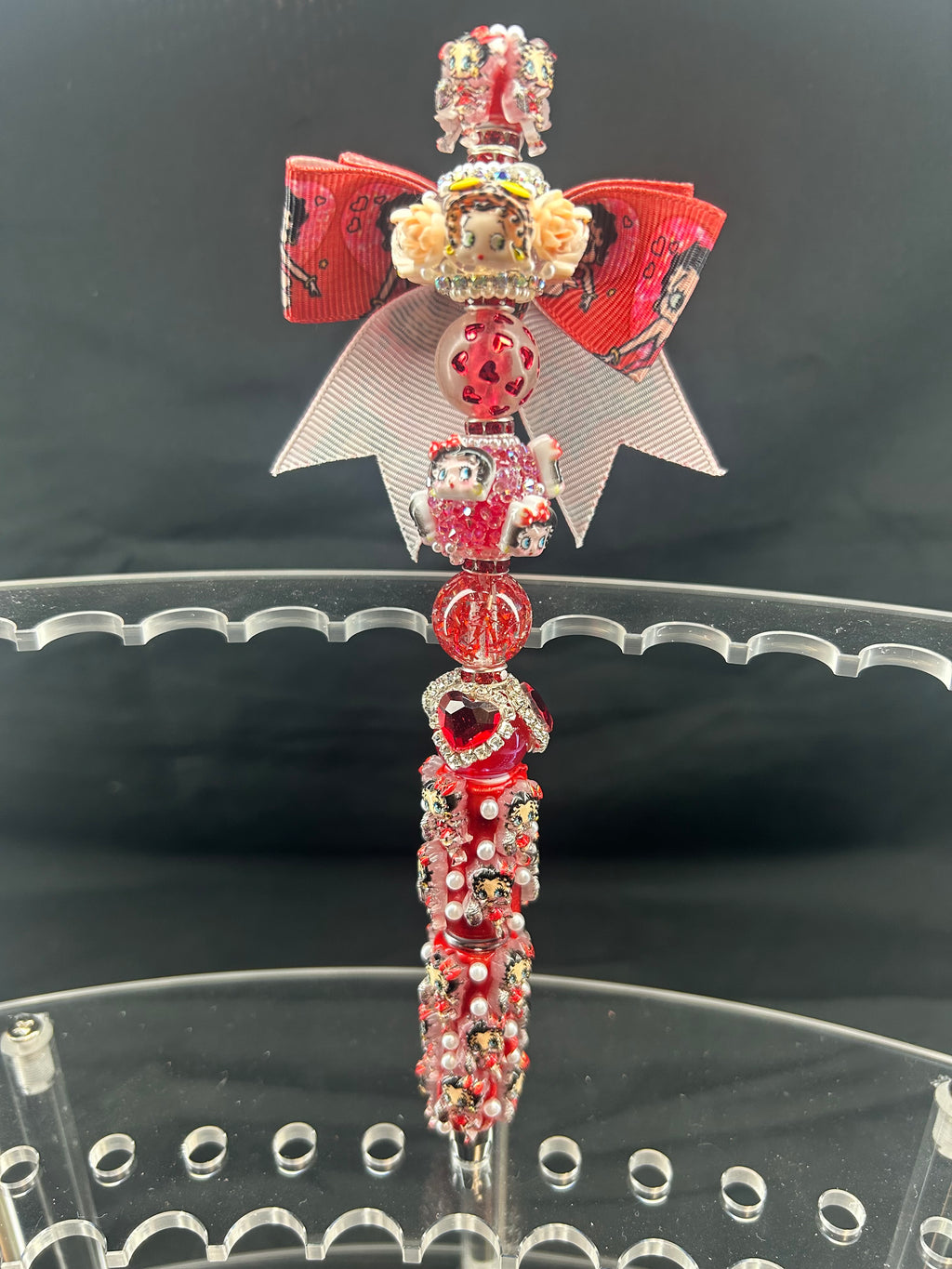 Betty boop beaded pen