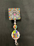 Autism Awareness (Style 2) - Beaded Badge Reel