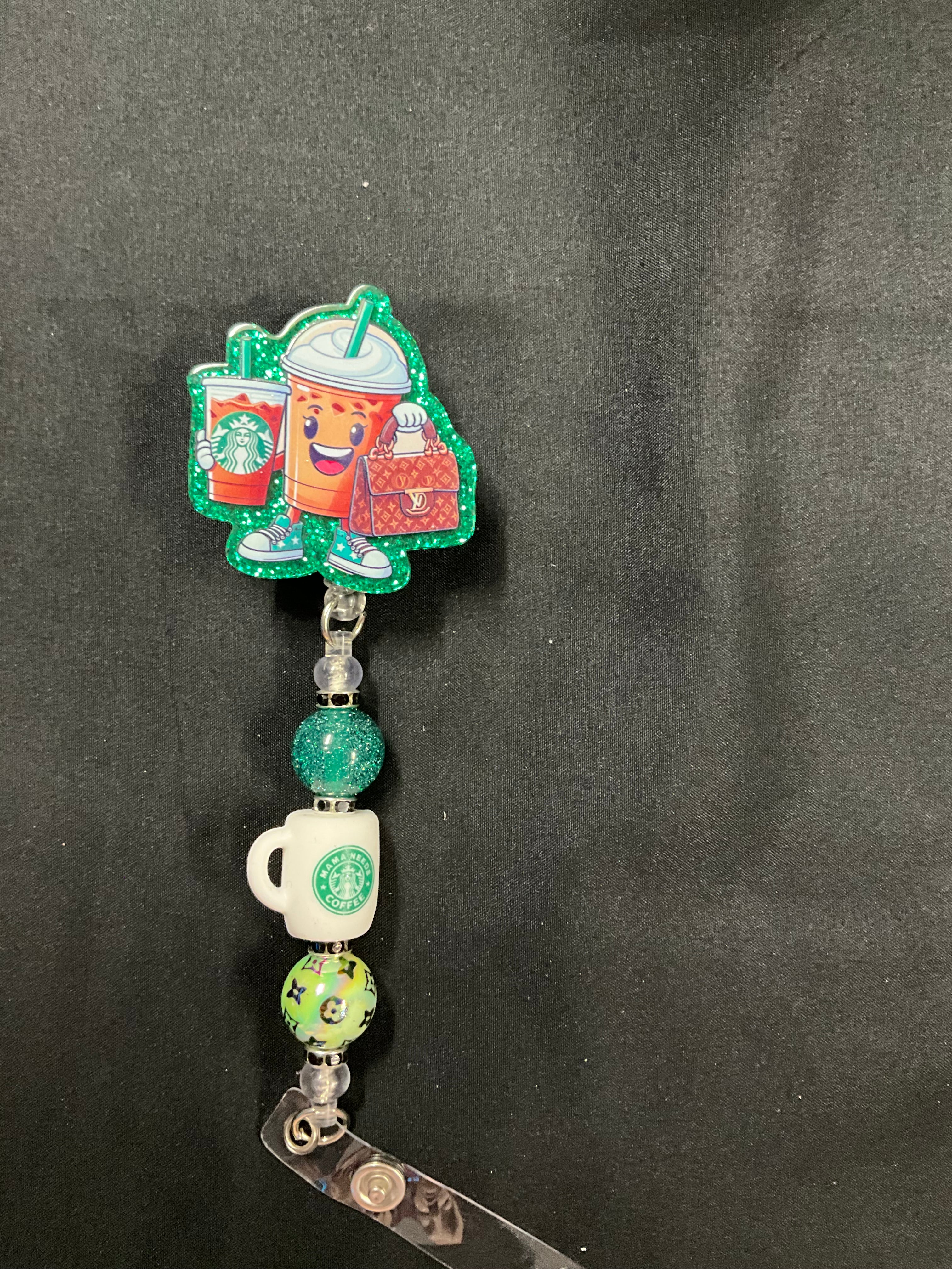 Beaded Badge Reels