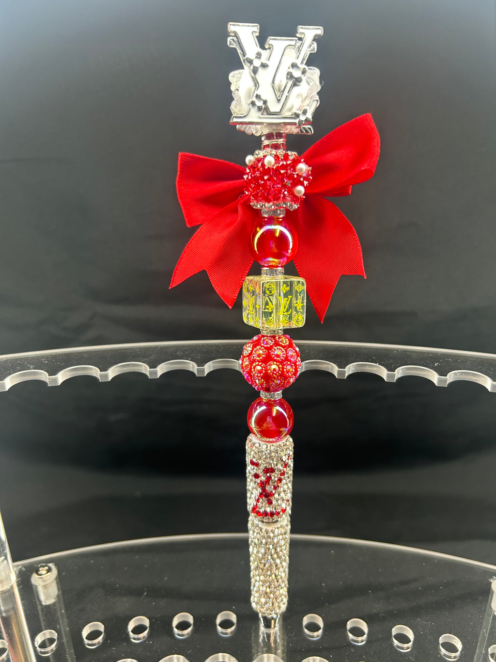 LV beaded pen