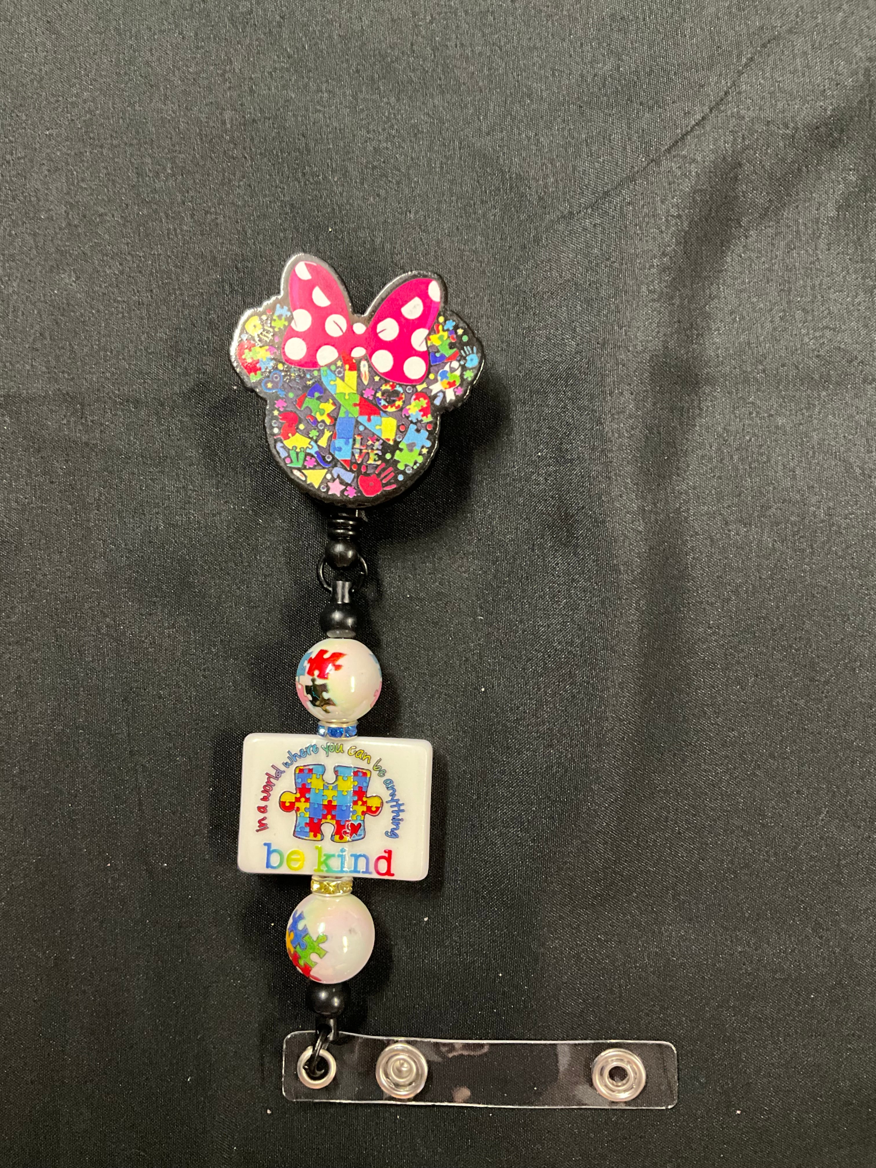 Beaded Badge Reels