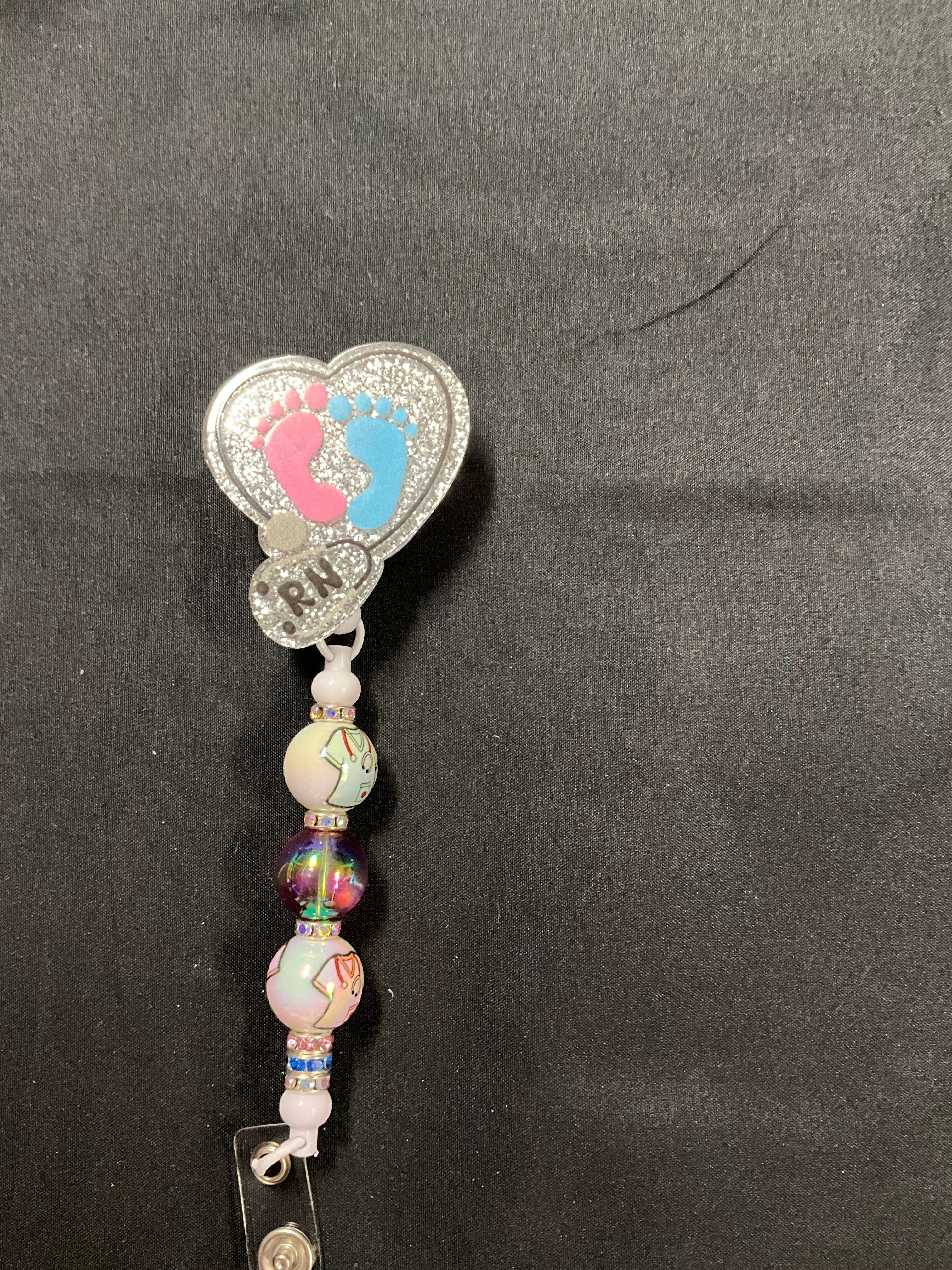 Beaded Badge Reels