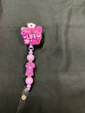 Scrub Life (Style 2) - Beaded Badge Reel