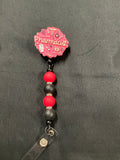 Pharmacist - Beaded Badge Reel