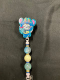 Labubu 4 - Beaded Badge Reel