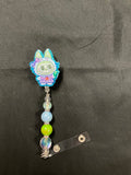 Labubu - Beaded Badge Reel