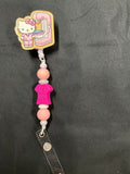 X-Ray - Beaded Badge Reel