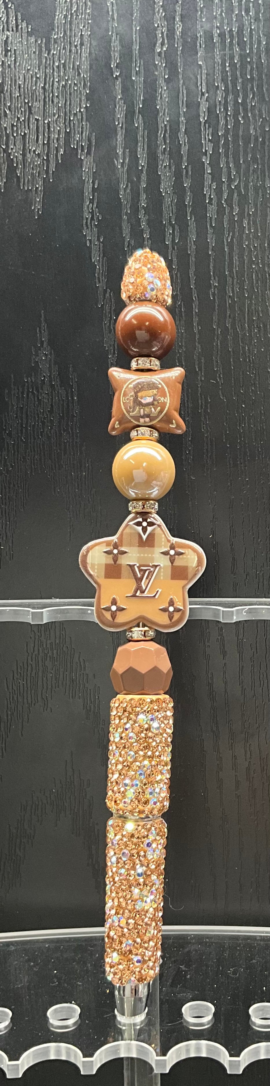 LV beaded pen