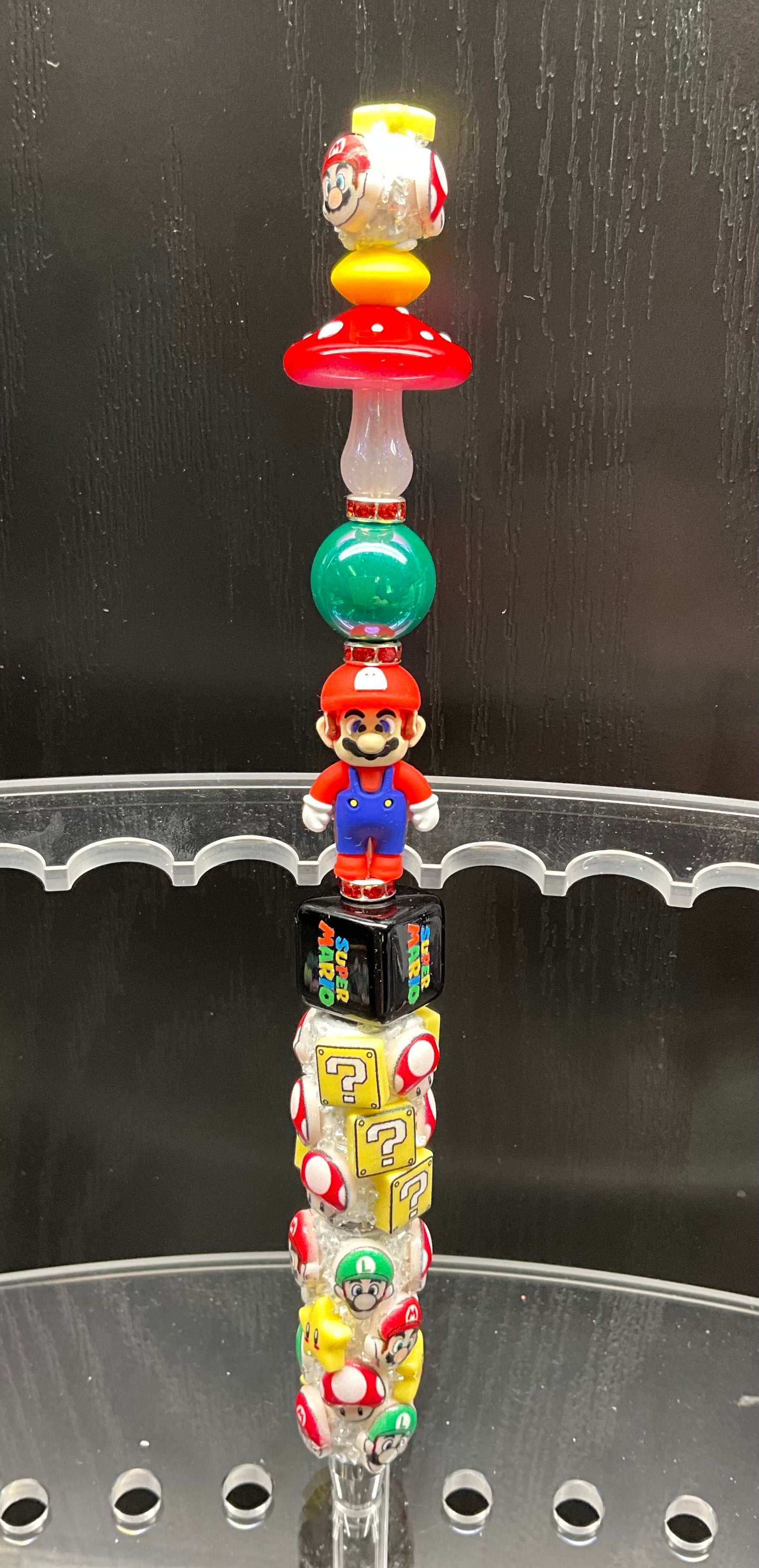 Mario Beaded pen